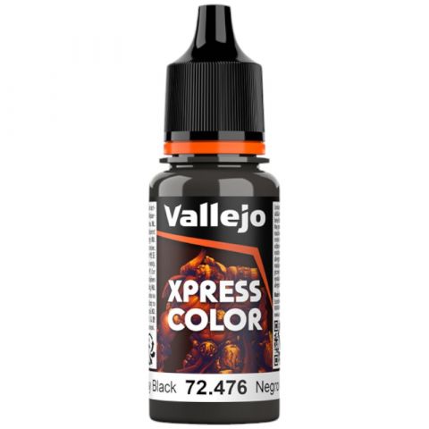 Краска Vallejo Xpress Color: Greasy Black 72.476