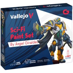 Набор красок Vallejo Giraldez: Sci-Fi Paint Set 72.313