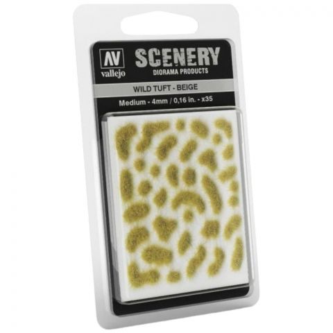 Vallejo Scenery: Wild Tuft (Beige) (4 мм)
