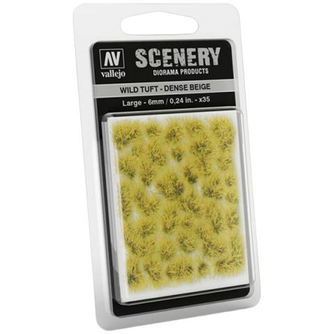 Vallejo Scenery: Wild Tuft (Dense Beige) (6 мм)