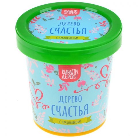 Вырасти, дерево! Подарочная серия: Дерево счастья (катальпа)