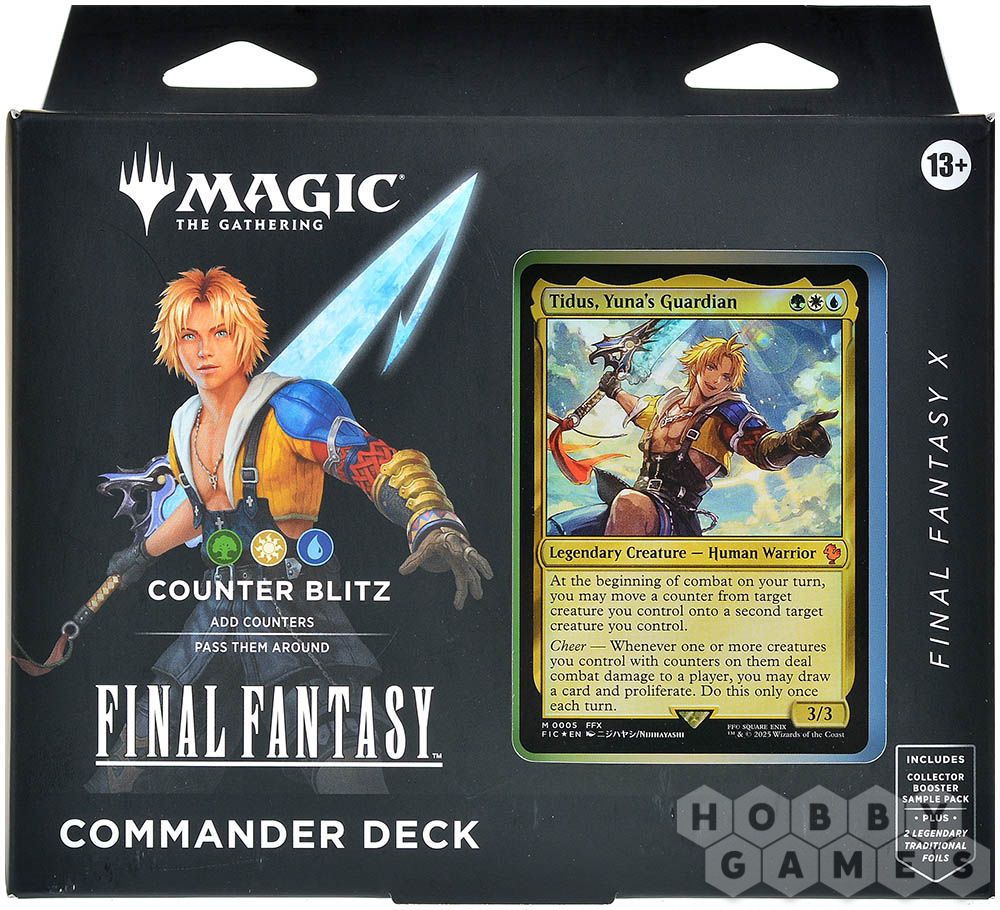 新品未開封FINAL FANTASY X COUNTER BLITZ カウンター Купить MTG. Final Fantasy. Commander: Counter Blitz в магазине
