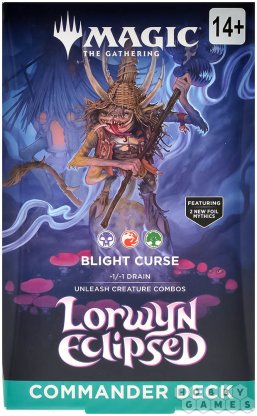 MTG. Lorwyn Eclipsed. Commander: Blight Curse фото 2
