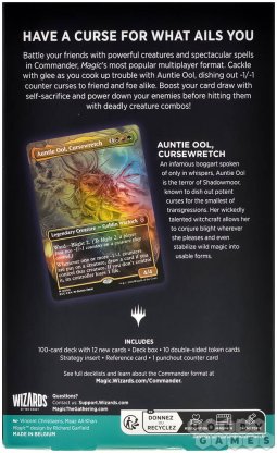 MTG. Lorwyn Eclipsed. Commander: Blight Curse фото 3
