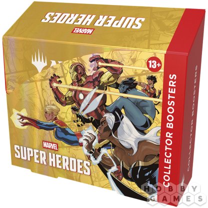 MTG. Marvel Super Heroes: Collector Boosters Display
