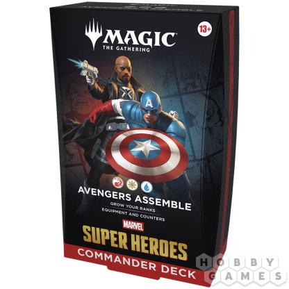 MTG. Marvel Super Heroes. Commander: Avengers Assemble