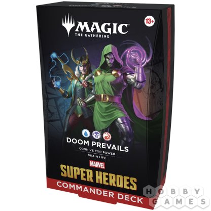 MTG. Marvel Super Heroes. Commander: Doom Prevails