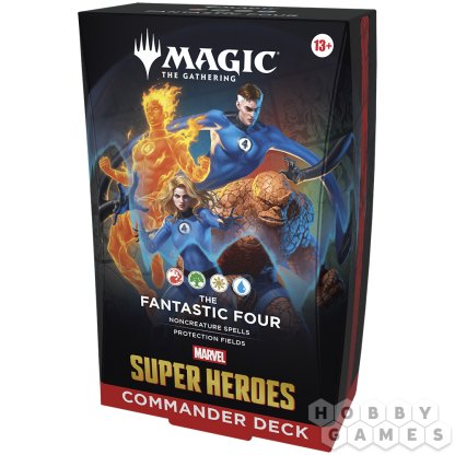 MTG. Marvel Super Heroes. Commander: The Fantastic Four