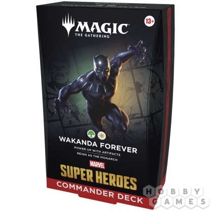MTG. Marvel Super Heroes. Commander: Wakanda Forever