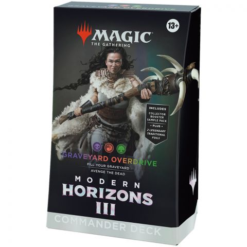 MTG. Modern Horizons 3. Commander: Graveyard Overdrive