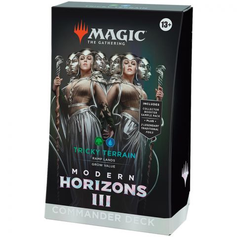 MTG. Modern Horizons 3. Commander: Tricky Terrain