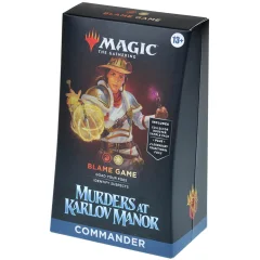 MTG. Murders at Karlov Manor. Commander: Blame Game