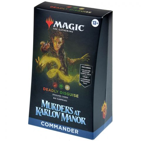 MTG. Murders at Karlov Manor. Commander: Deadly Disguise
