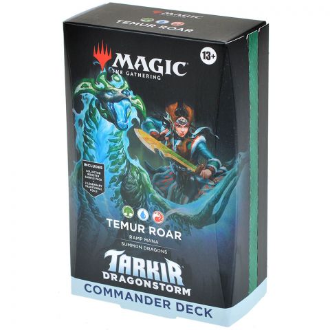MTG. Tarkir Dragonstorm. Commander: Temur Roar