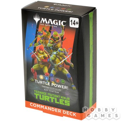 MTG. Teenage Mutant Ninja Turtles. Commander: Turtle Power!