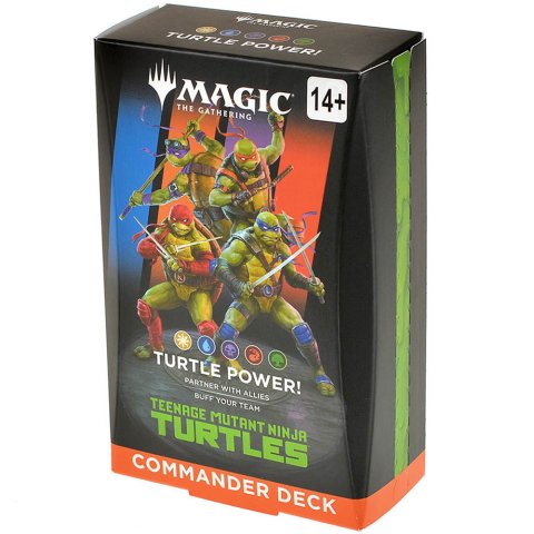 MTG. Teenage Mutant Ninja Turtles. Commander: Turtle Power!