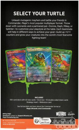MTG. Teenage Mutant Ninja Turtles. Commander: Turtle Power! фото 3