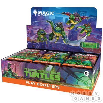MTG. Teenage Mutant Ninja Turtles: Play Boosters Display