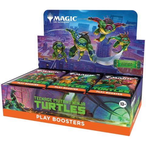 MTG. Teenage Mutant Ninja Turtles: Play Boosters Display