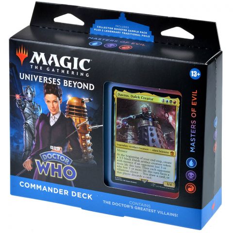 MTG. Universes Beyond: Doctor Who. Commander: Masters of Evil