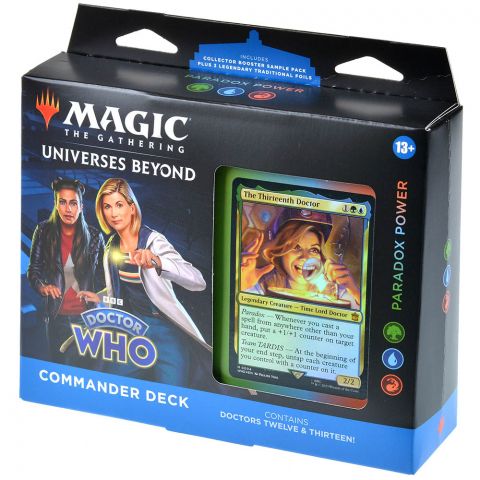 MTG. Universes Beyond: Doctor Who. Commander: Paradox Power
