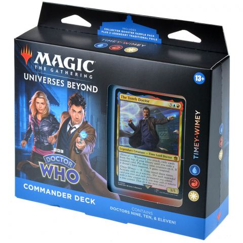 MTG. Universes Beyond: Doctor Who. Commander: Timey-Wimey