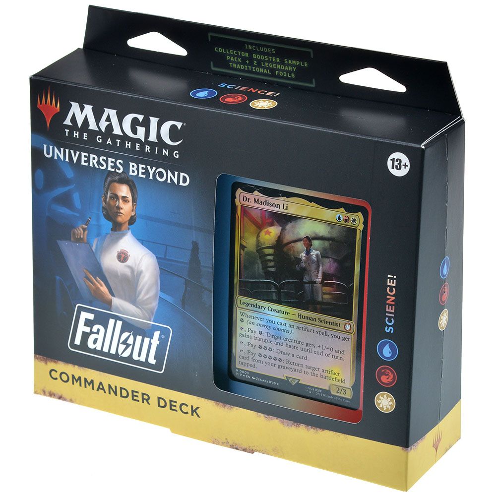 Колода Wizards of the Coast MTG. Universes Beyond: Fallout. Commander: Science! D26100000