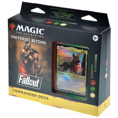 MTG. Universes Beyond: Fallout. Commander: Scrappy Survivors