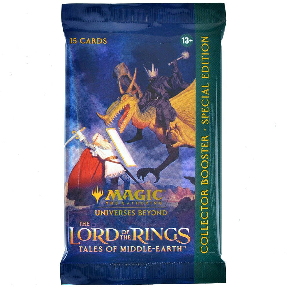 Бустер Wizards of the Coast MTG. The Lord of the Rings. Tales of Middle-Earth: Collector Booster. Special Edition MKW732333