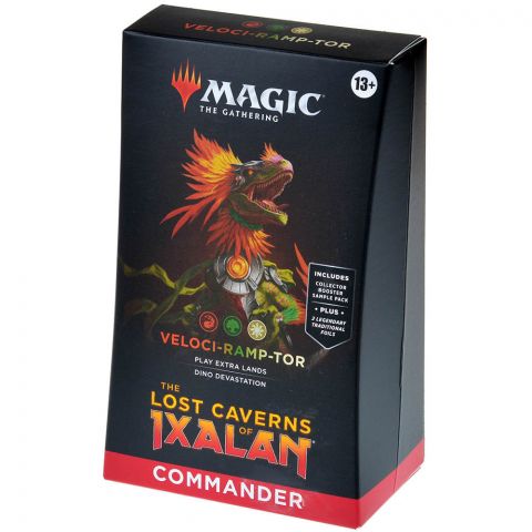 MTG. The Lost Caverns of Ixalan. Commander: Veloci-Ramp-Tor