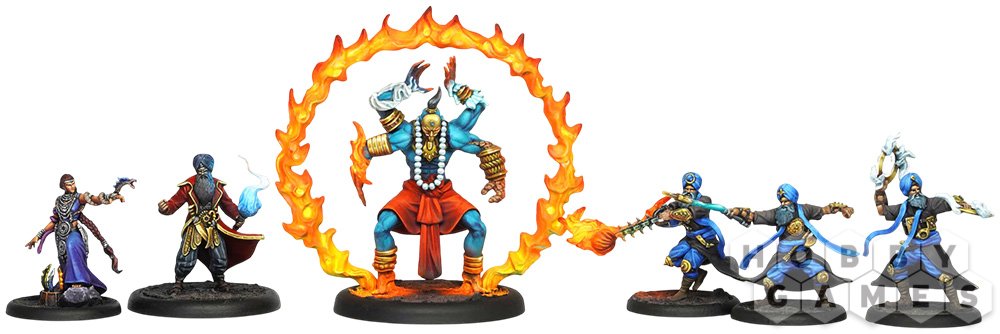 Malifaux 4E: Sandeep Desai, The Quiet Flame фото 3