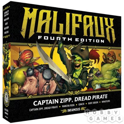 Malifaux 4E: Captain Zipp, Dread Pirate