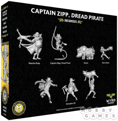 Malifaux 4E: Captain Zipp, Dread Pirate фото 2