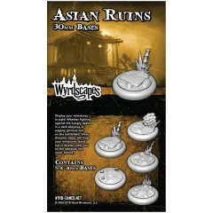 Malifaux 3E: Wyrdscape: Asian Ruins. 30mm Bases