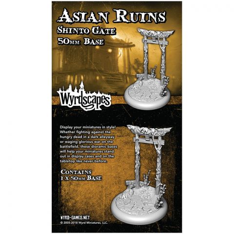 Malifaux 3E: Wyrdscape: Asian Ruins. Shinto Gate. 50 mm Base