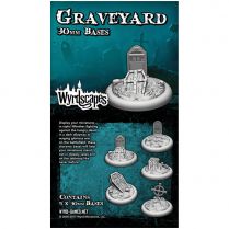 Malifaux 3E: Wyrdscape: Graveyard. 30 mm Bases