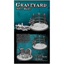 Malifaux 3E: Wyrdscape: Graveyard. 40 mm Bases