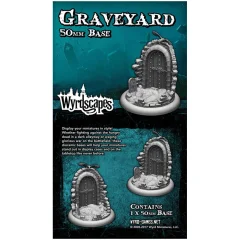 Malifaux 3E: Wyrdscape: Graveyard. 50 mm Base