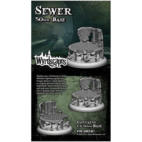 Malifaux 3E: Wyrdscape: Sewer. 50 mm Base
