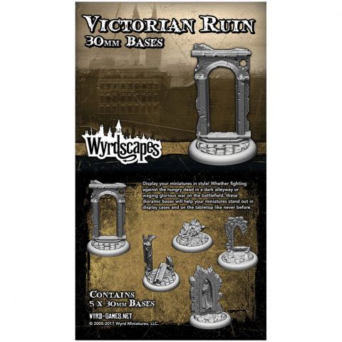 Malifaux 3E: Wyrdscape: Victorian Runn. 30 mm Bases