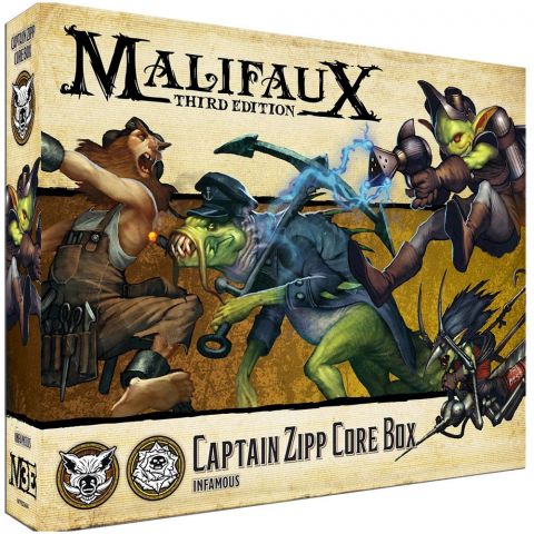 Malifaux 3E: Captain Zipp Core Box