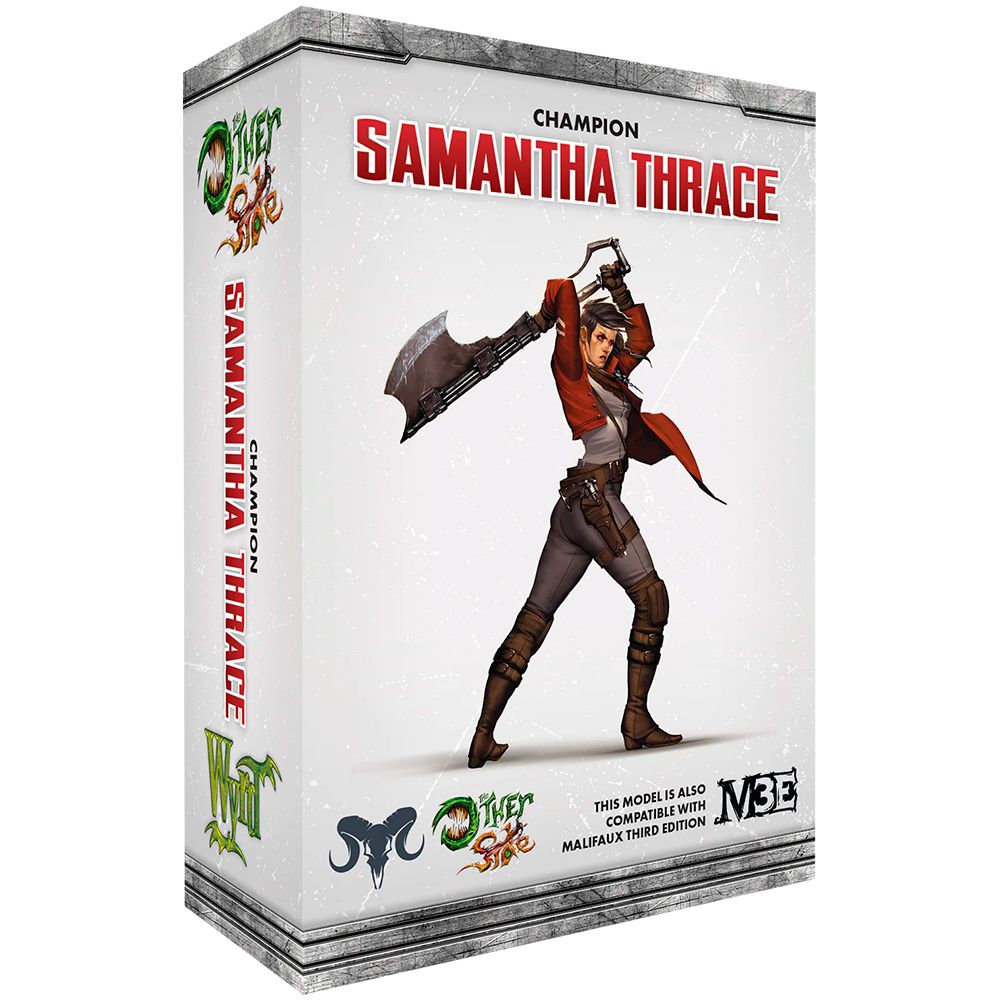 Wyrd Games Malifaux 3E: The Other Side. Samantha Thrace WYR40301