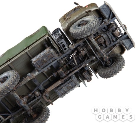 Советский грузовой автомобиль ГАЗ-66 (1:43) фото 4