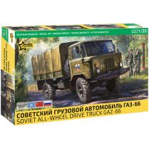 Советский грузовой автомобиль ГАЗ-66 (1:35)