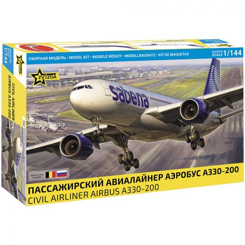 Пассажирский авиалайнер Аэробус A330-200 (1:144)