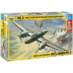 Герои Победы. Советский пикирующий бомбардировщик Пе-2 (1:48)