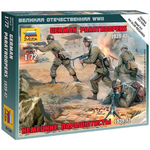 Немецкие парашютисты 1939-1942 (1:72)