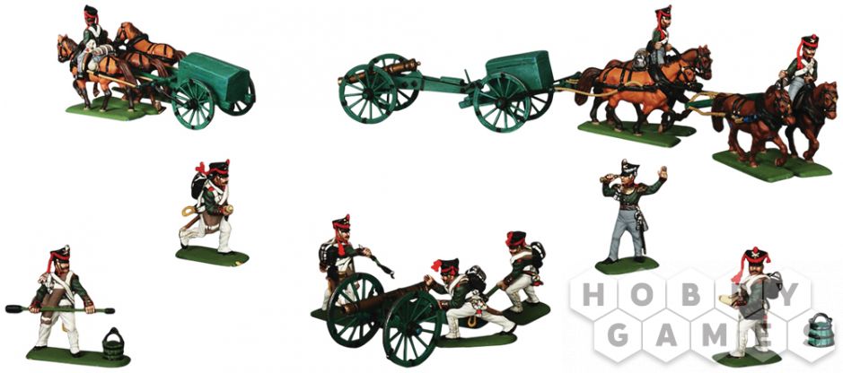 Русская пешая артиллерия 1812-1814 (1:72) фото 2