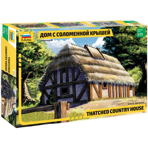 Дом с соломенной крышей (1:72)