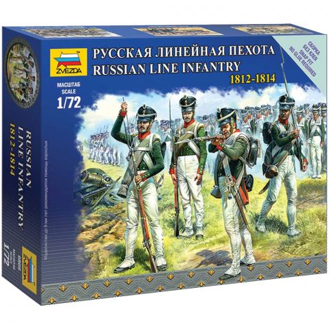 Русская линейная пехота 1812-1814 (1:72)